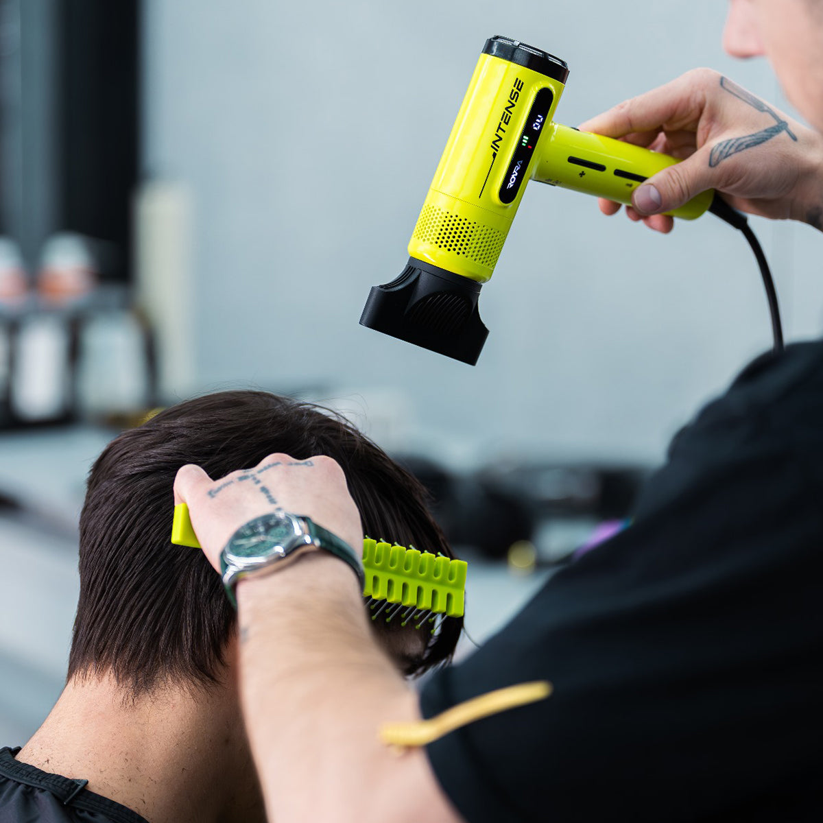 ROVRA Intense High Speed Hair Dryer 110.000 RPM - GREEN