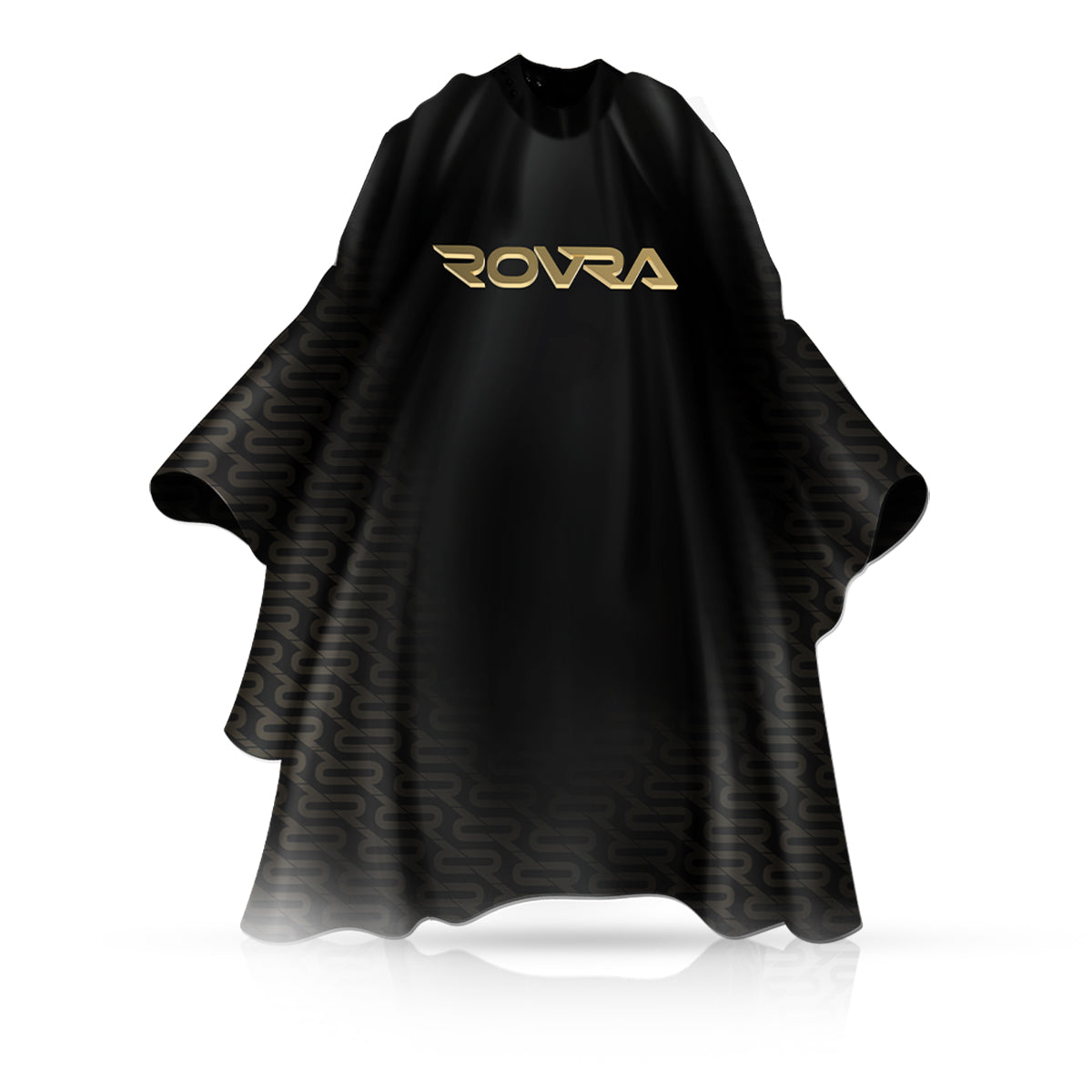 ROVRA Hairdresser Neoprene Collar Cape R Design - Black