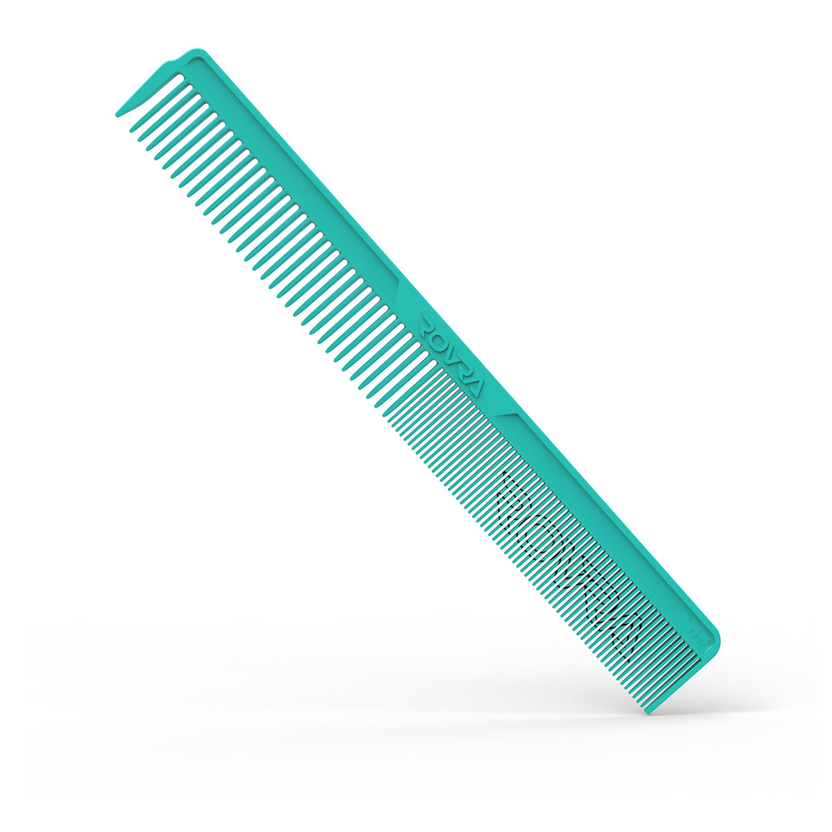 Rovra professional hair styling comb in turquoise for easy and precise hair styling