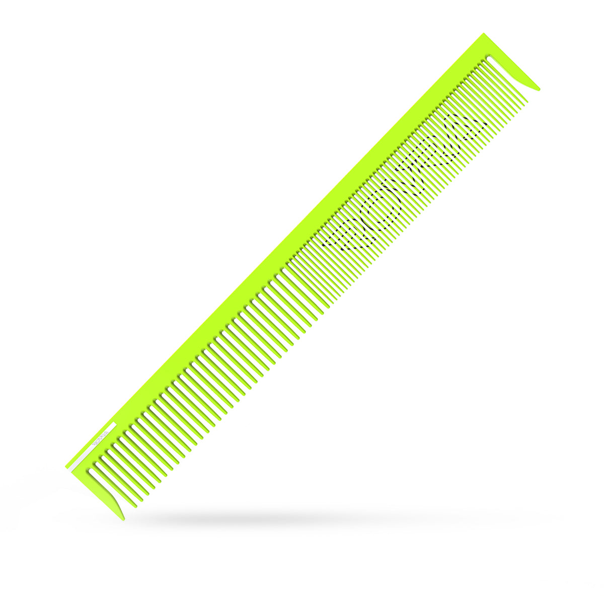 Bright green hair comb from My Store, part of innovative styling tools collection for precise hair grooming