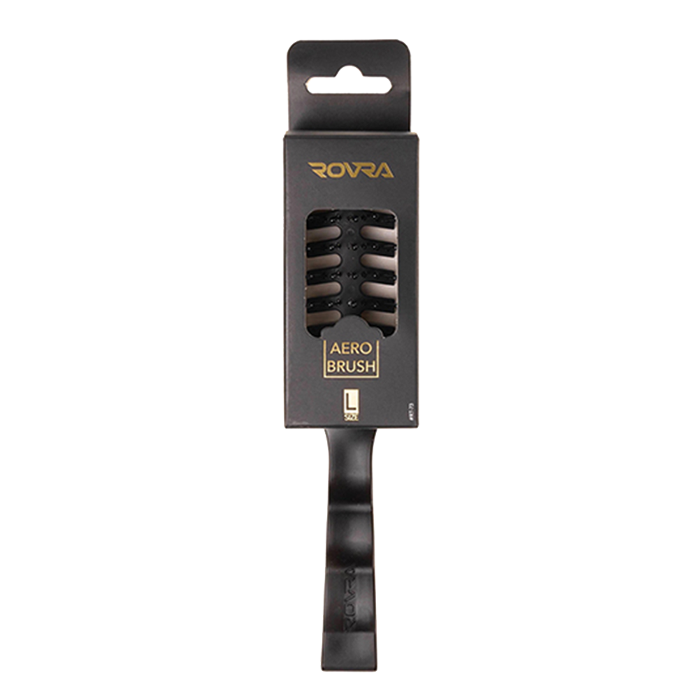 ROVRA Professional Barber Brush - AERO L - BLACK
