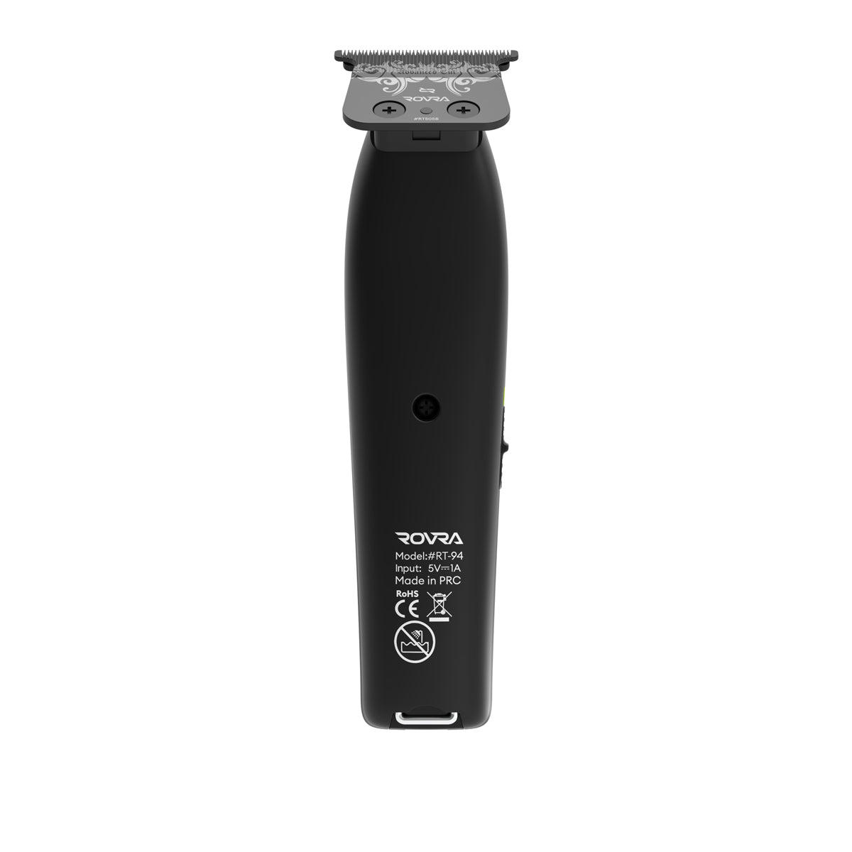Rovra cordless professional hair trimmer with ergonomic design for effortless grooming