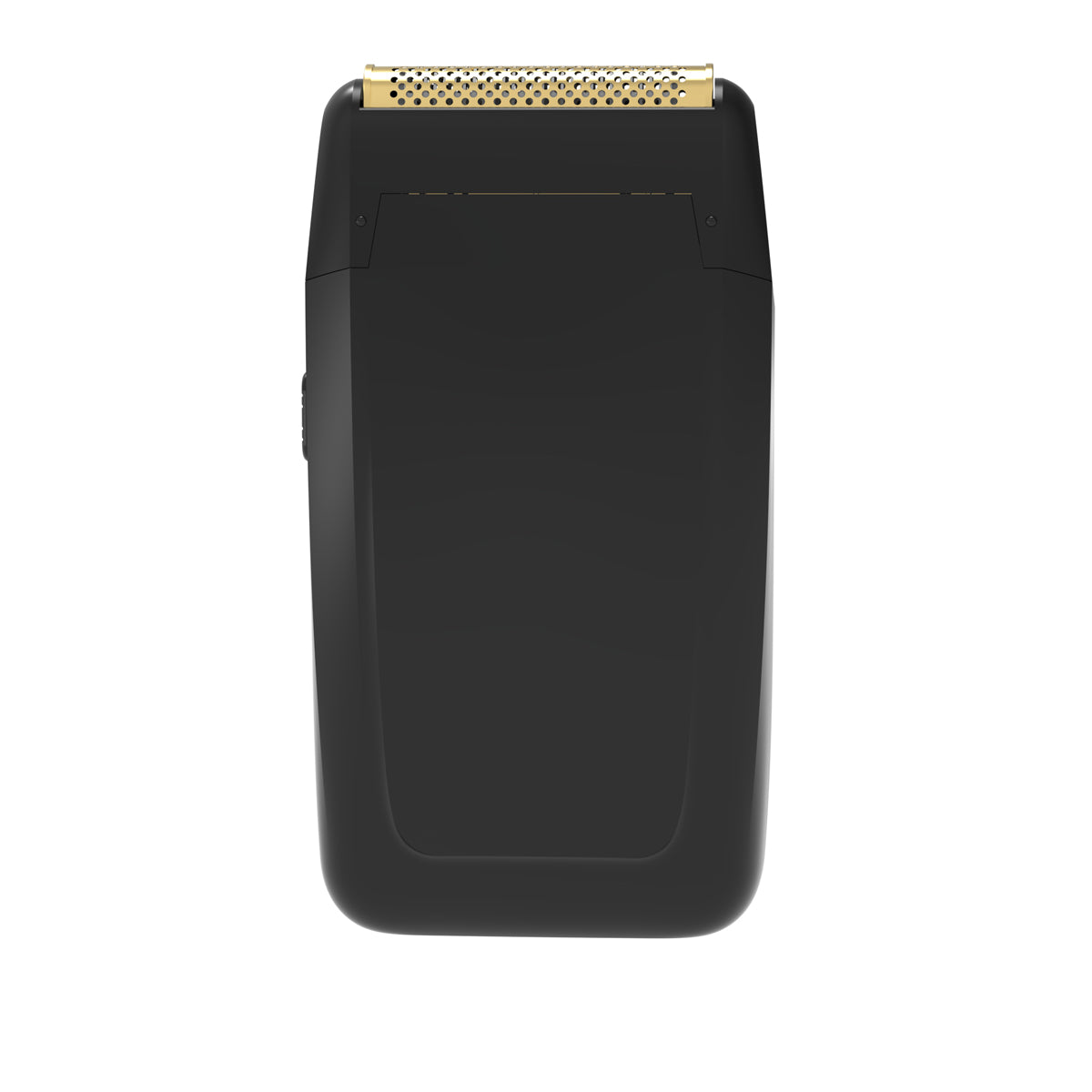 Black high speed barber shaver 8800 RPM with gold foil head for precise shaving