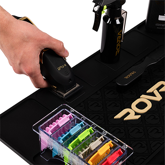 ROVRA Magnetic Barber Station Mat for Professional Use