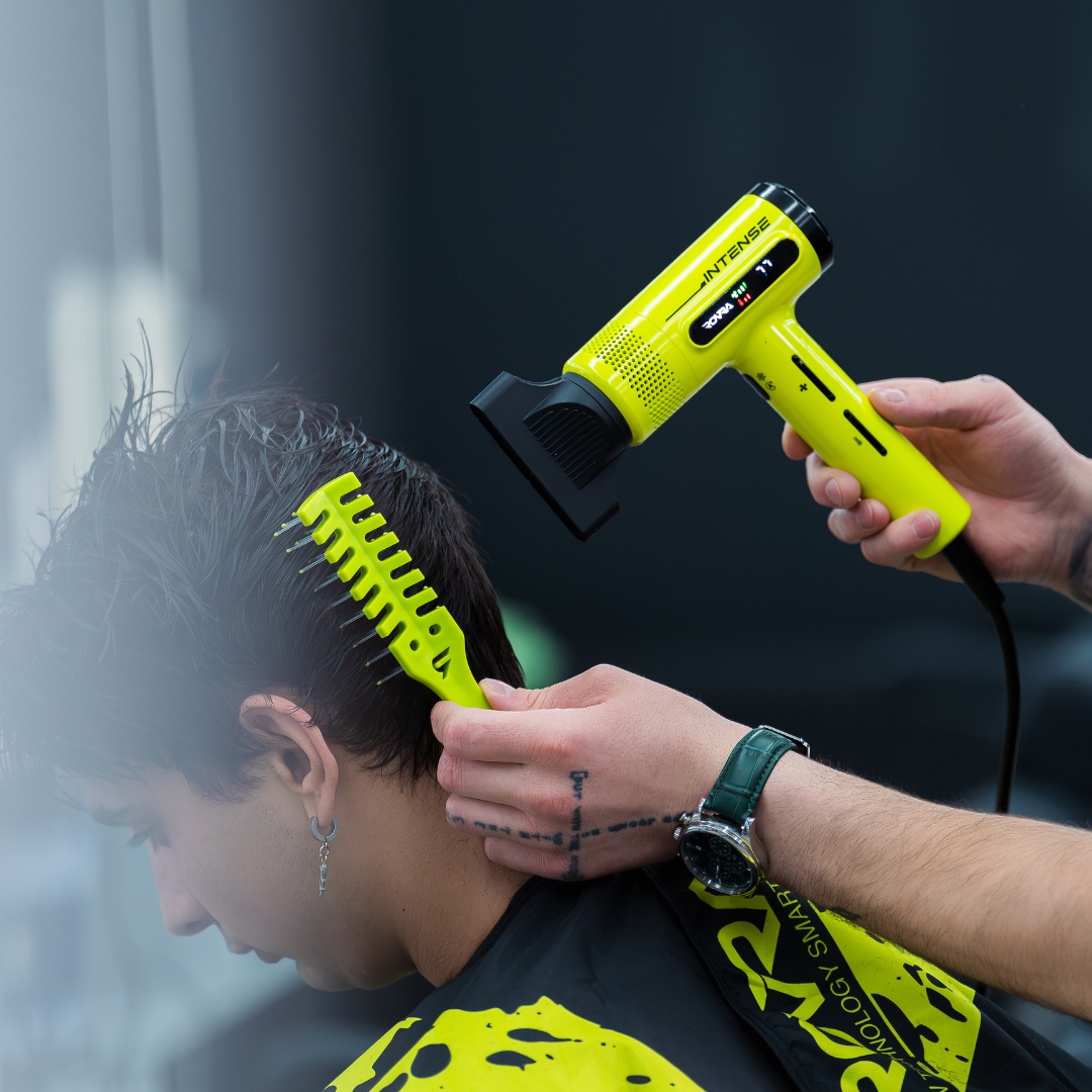 ROVRA Professional Barber Brush - AERO L - GREEN