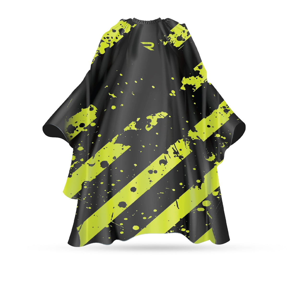 ROVRA Professional Barber Cape with Modern Design - Black & Green Black Green