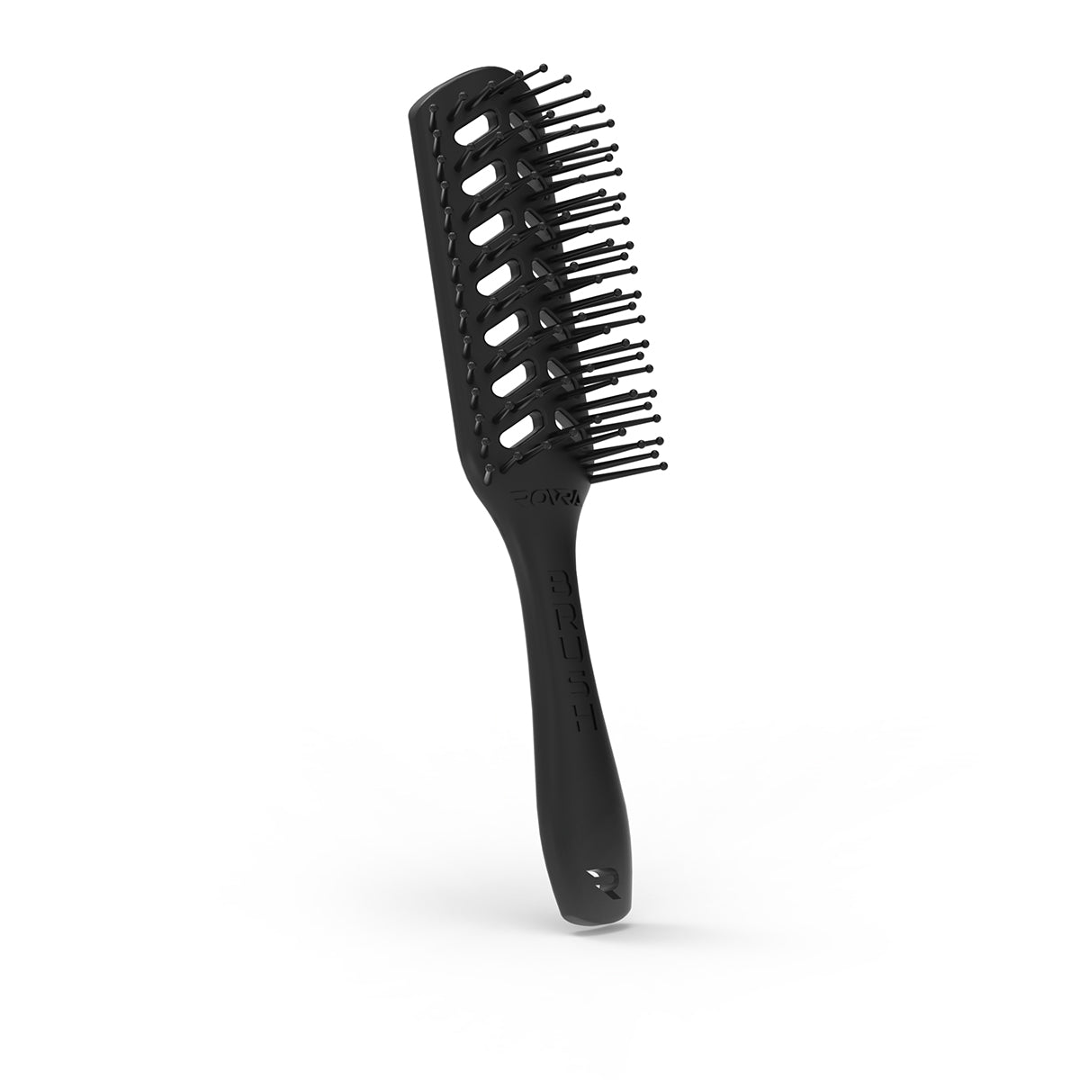 ROVRA Professional Vented Hair Brush - Aero XL - GREEN Black