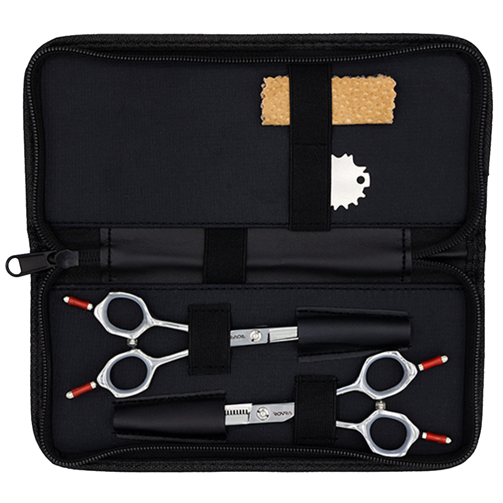 ROVRA Student Barber Scissors Set with Precision Blades 5.5 Inch