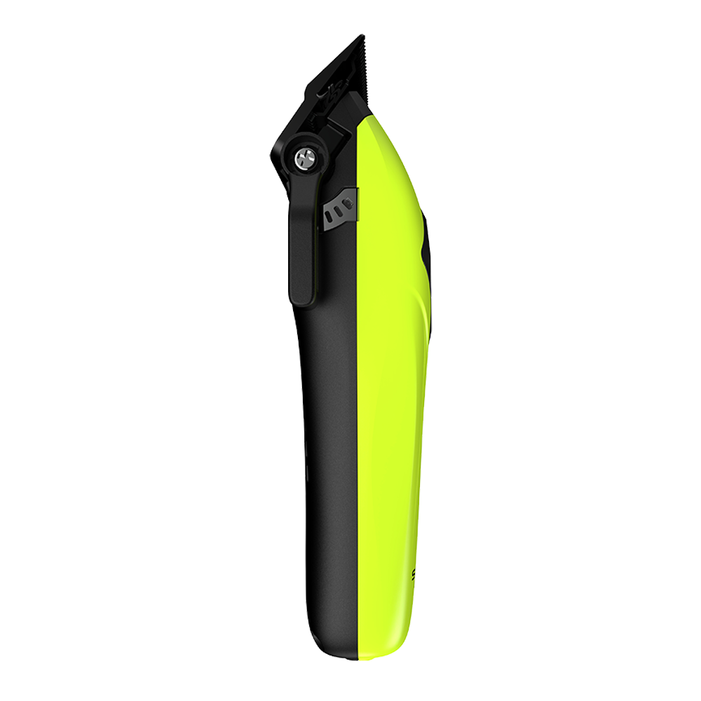 Rovra super cut hair clipper 10000 RPM in black and yellow with ergonomic design