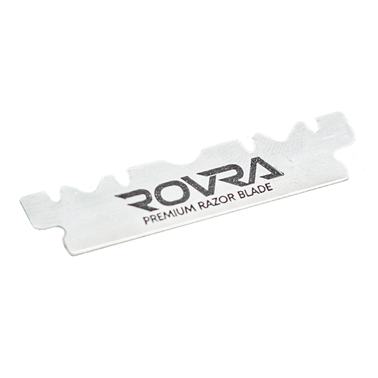 ROVRA Swedish Stainless Steel Razor Blades - 100 Pack