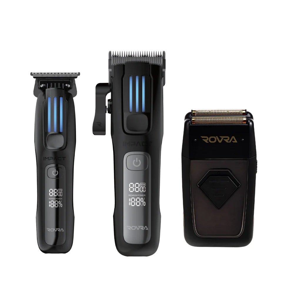 Combo set Trimmer+ Clipper Impact and V2 Shaver
