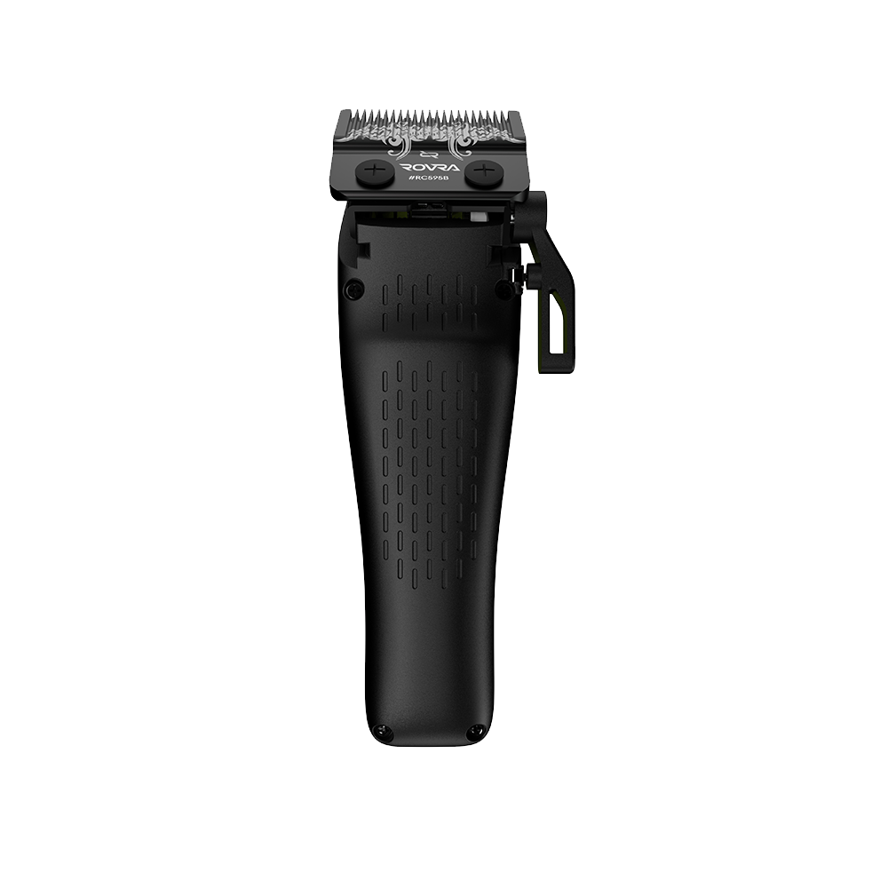 Rovra super cut hair clipper 10000 RPM with ergonomic black handle and precision cutting blades