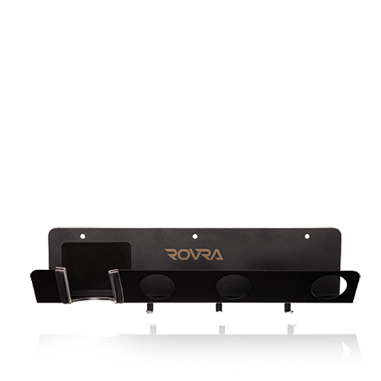 Clipper and dryer holder – ROVRA – Black