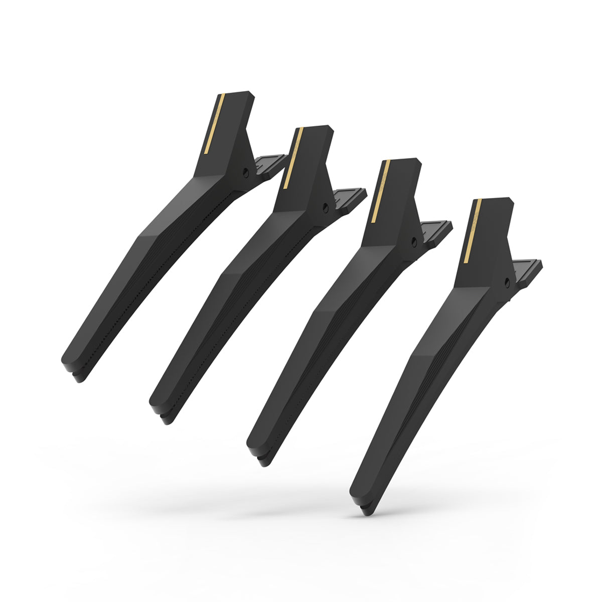 ROVRA Professional Hair Silicone Clips Set of 4