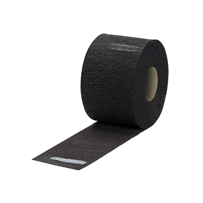 Paper collars for barber shops - set of 5 rolls - Black