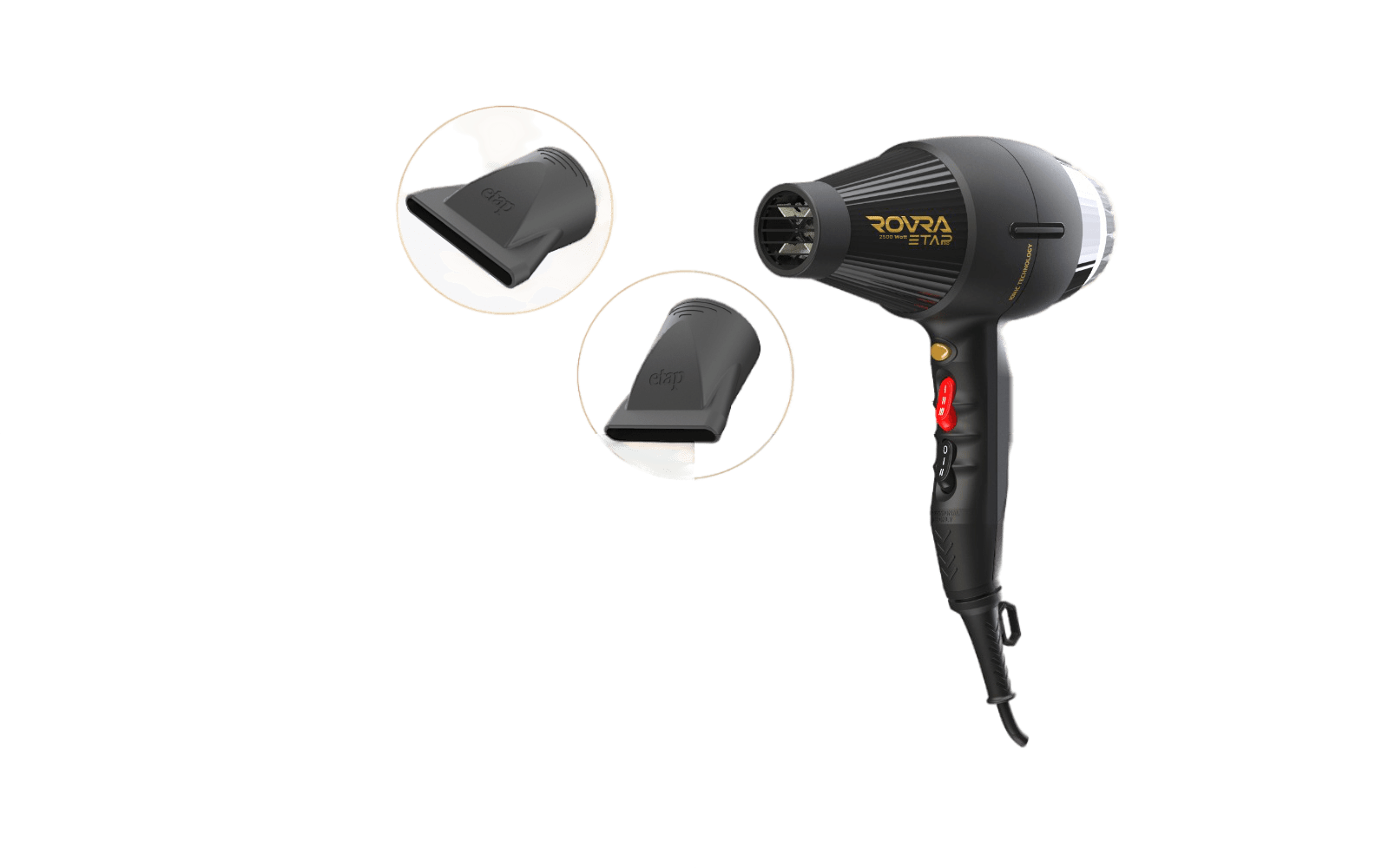 ROVRA – ETAP – Hair dryer 2500W – Black