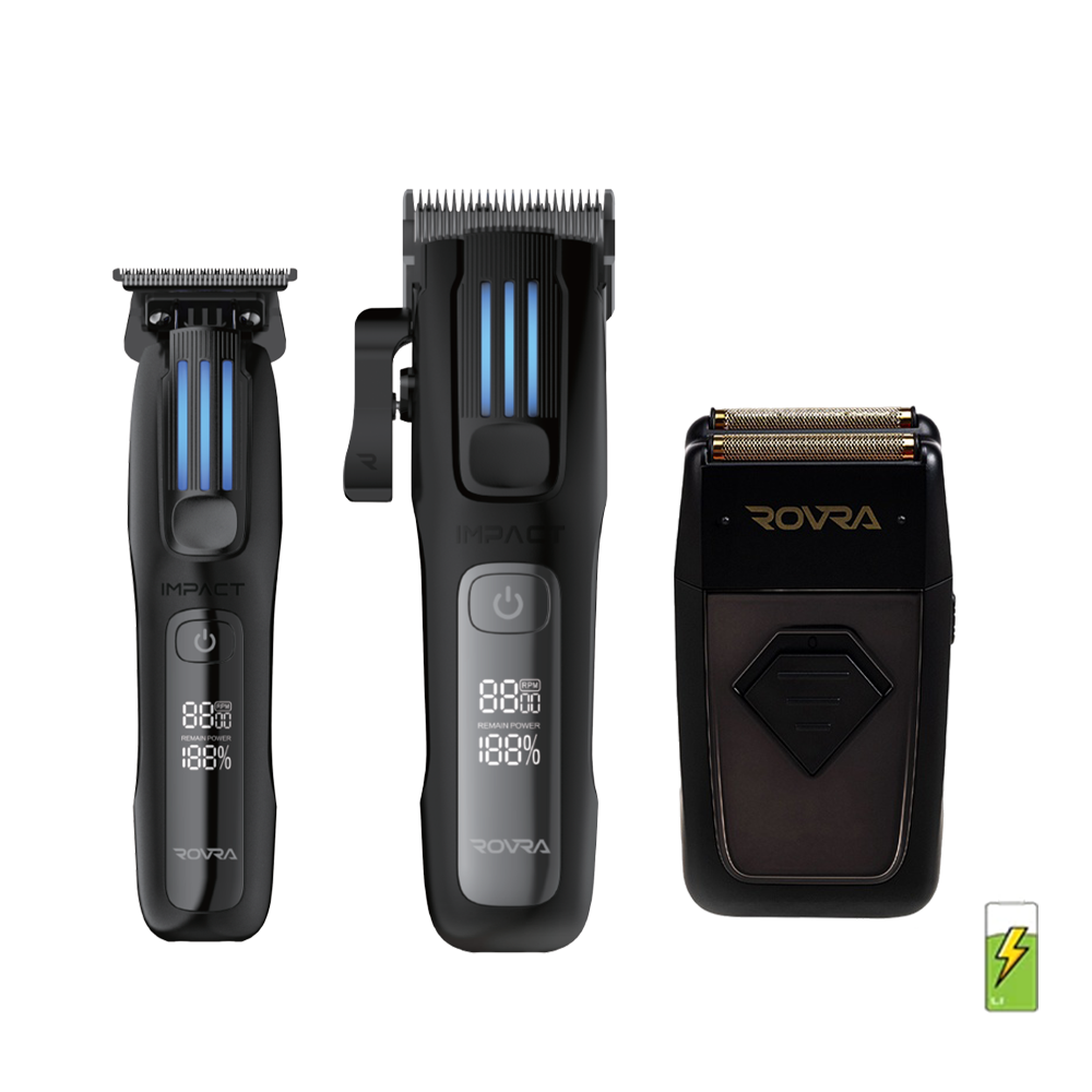 Combo set Trimmer+ Clipper Impact and V2 Shaver