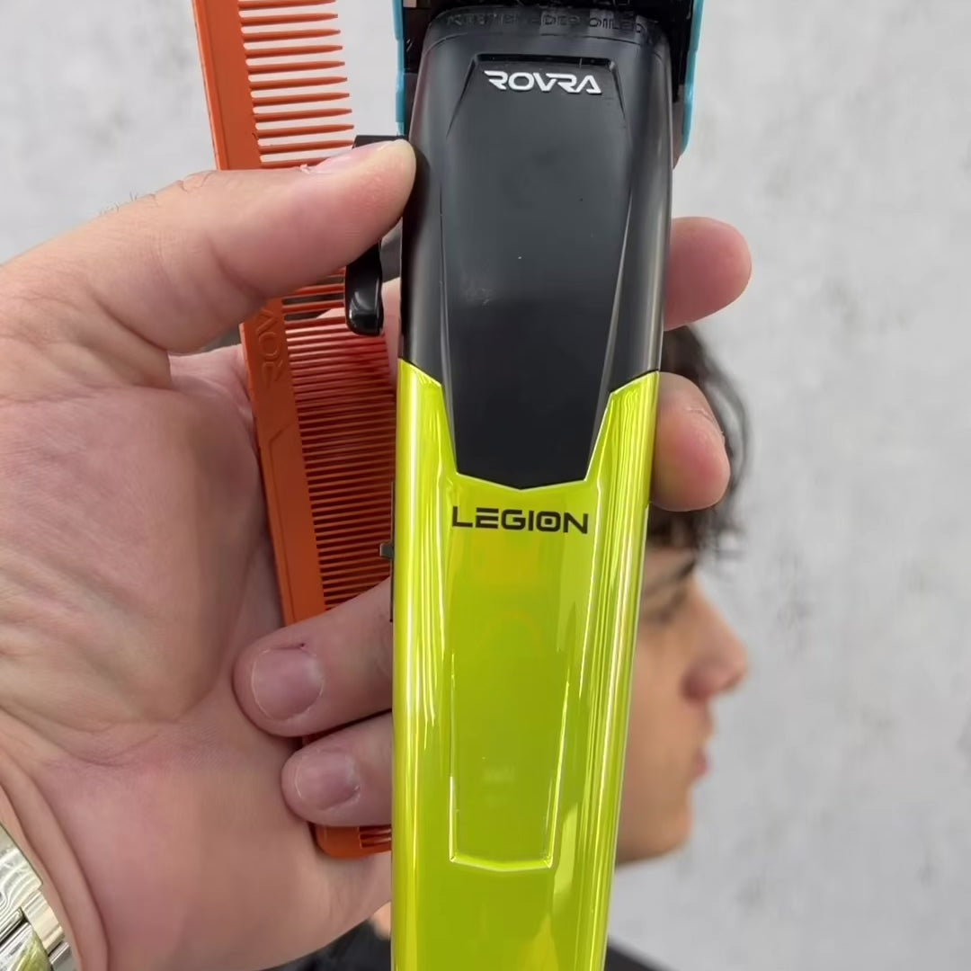 Încărcați videoclipul: Rovra Legion Professional Hair Clippers 6000/7200 RPM