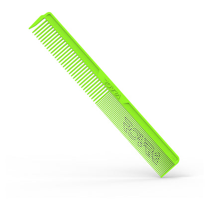 Rovra professional hair styling comb in vibrant green for precise hair styling and grooming