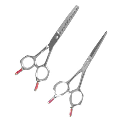 ROVRA Barber Scissors Set for Students with Comb & Case