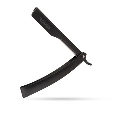 ROVRA Gold Stainless Steel Razor for Precision Shaving Black