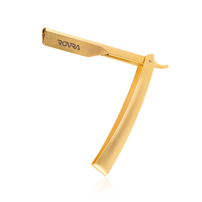 ROVRA Gold Stainless Steel Razor for Precision Shaving