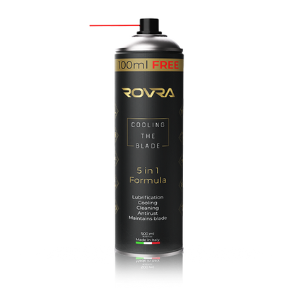 ROVRA Hair Clipper Cleaning Spray 5-in-1 Cooling Formula