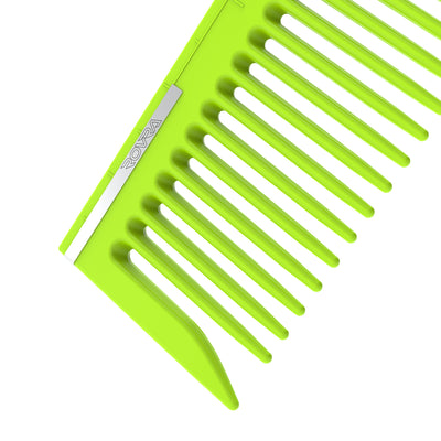 ROVRA Lime Green Barber Comb - Innovative Styling Tools