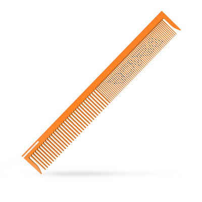 ROVRA Lime Green Barber Comb - Innovative Styling Tools Orange
