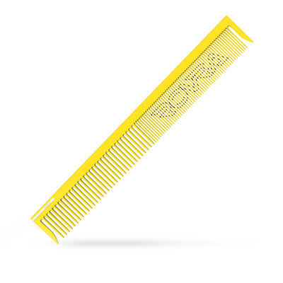 ROVRA Lime Green Barber Comb - Innovative Styling Tools Yellow