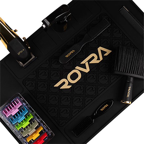ROVRA Magnetic Barber Station Mat for Professional Use