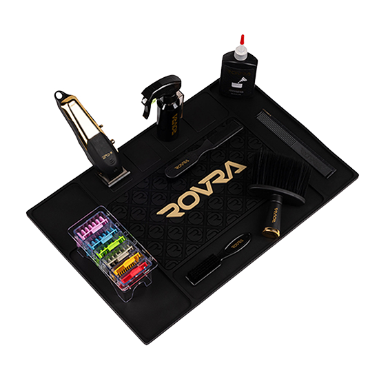 ROVRA Magnetic Barber Station Mat for Professional Use