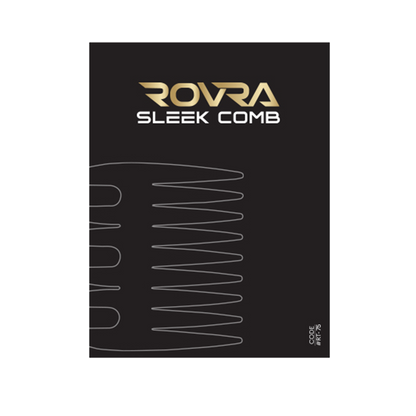 Rovra Metal Barber Comb - Durable Precision Tool