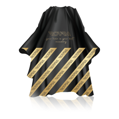 ROVRA Professional Barber Cape For Precision Styling - Stripes