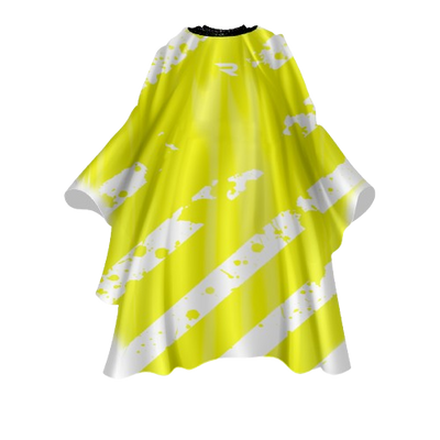 ROVRA Professional Barber Cape with Modern Design - Black & Green