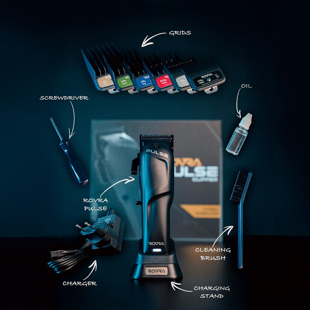 ROVRA Pulse Professional Hair Clipper for Precision Cuts