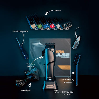 ROVRA Pulse Professional Hair Clipper for Precision Cuts