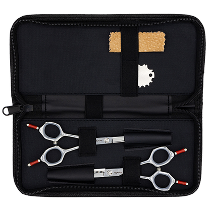 ROVRA Student Barber Scissors Set with Precision Blades 5.5 Inch