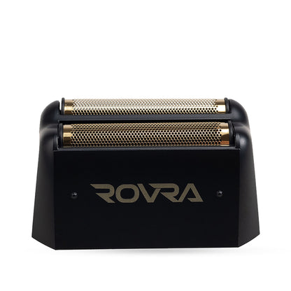 ROVRA X-SHAVE V2 replacement foil with black and gold shaving head for electric shaver