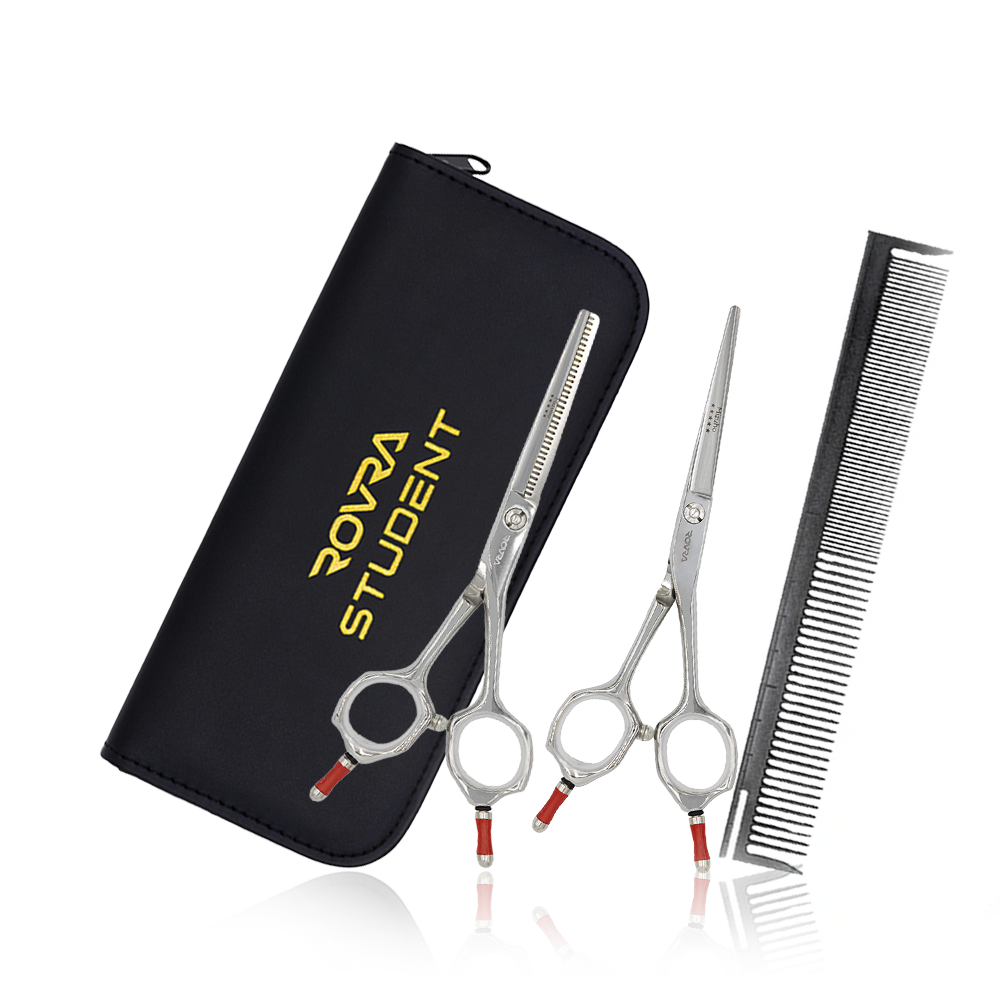 Scissors set - Student series - 5.5 inch with comb and clips