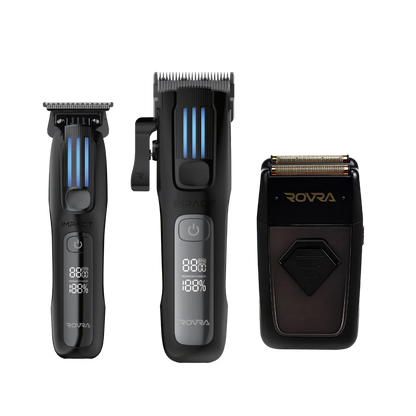 Ensemble combo Tondeuse+ Coupe-cheveux Impact et Rasoir V2
